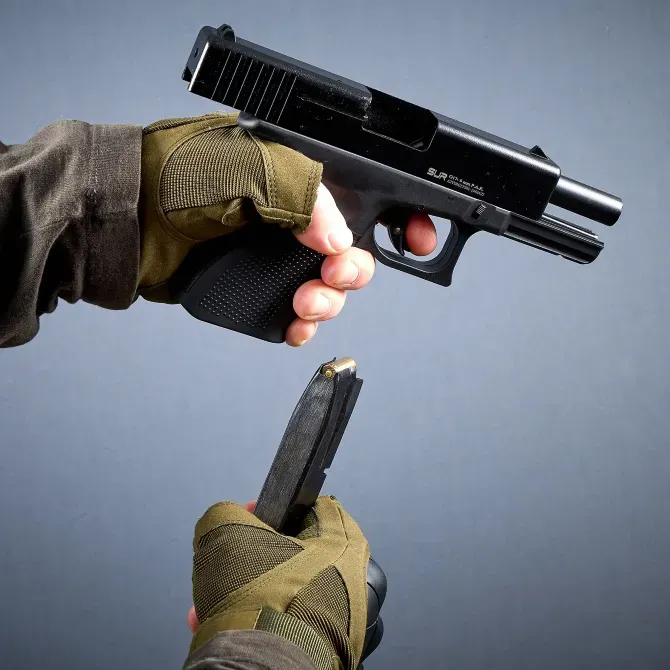 Стартовий пістолет ANSAR BRT и пачка патронів Ozkursan Одеса - фото 3