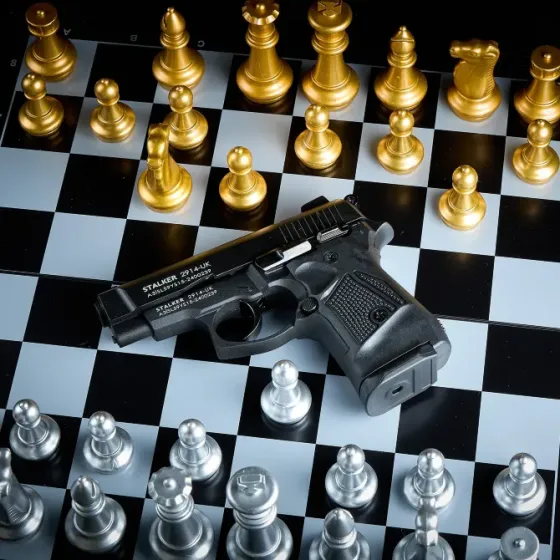 Стартовий пістолет STALKER 2914 Black Одесса