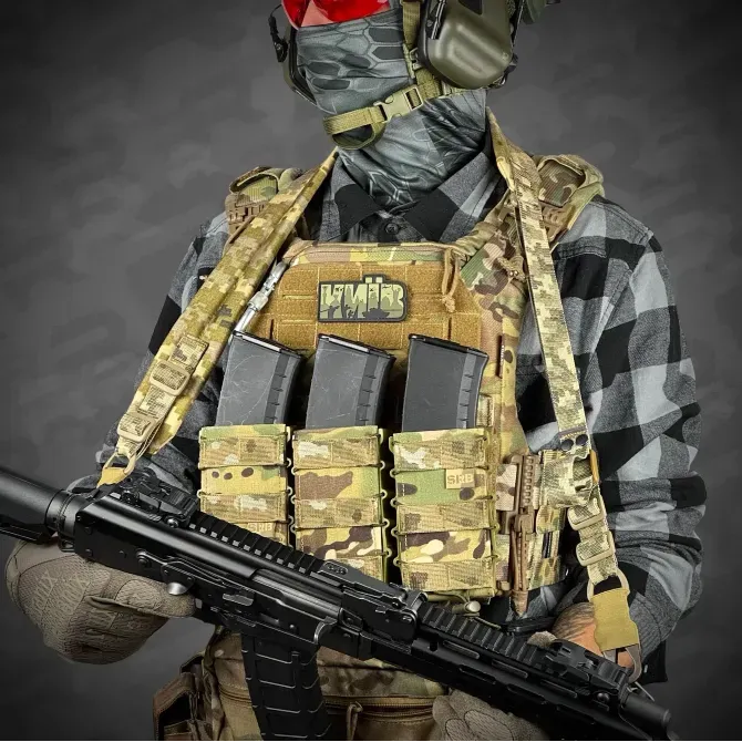 Ремінь збройовий RAGNAROK одно/двоточковий з широким наплічником "RAGNARR" Березань - фото 2