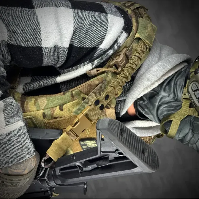 Одноточковий плечовий ремінь з кріпленням до плитоноски RAGNAROK THOR Березань - фото 4