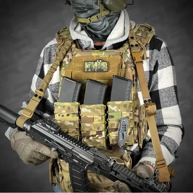 Ремінь збройовий одно/двоточковий еластичний RAGNAROK "FORSETI" Березань - фото 5