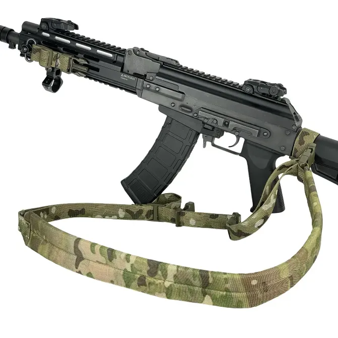 Ремінь збройовий RAGNAROK триточковий з широким наплічником "KRAKEN" sling Березань - фото 3