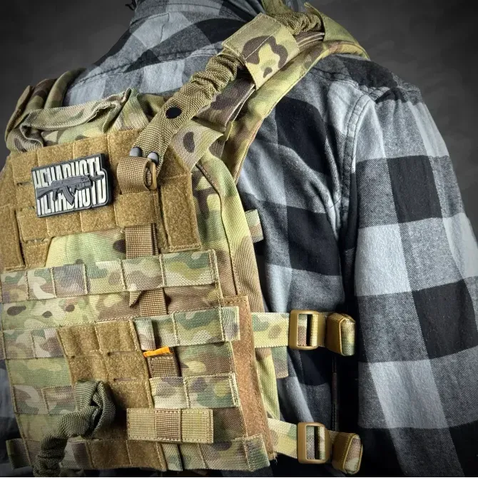 Одноточковий плечовий ремінь з кріпленням до плитоноски На QD антабках RAGNAROK THOR Березань - фото 3