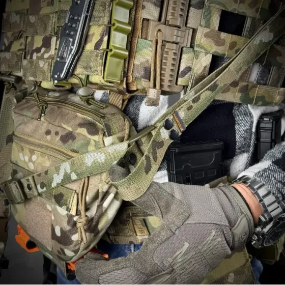 Ремінь збройовий триточковий RAGNAROK "Hel" Gen.II sling Березань