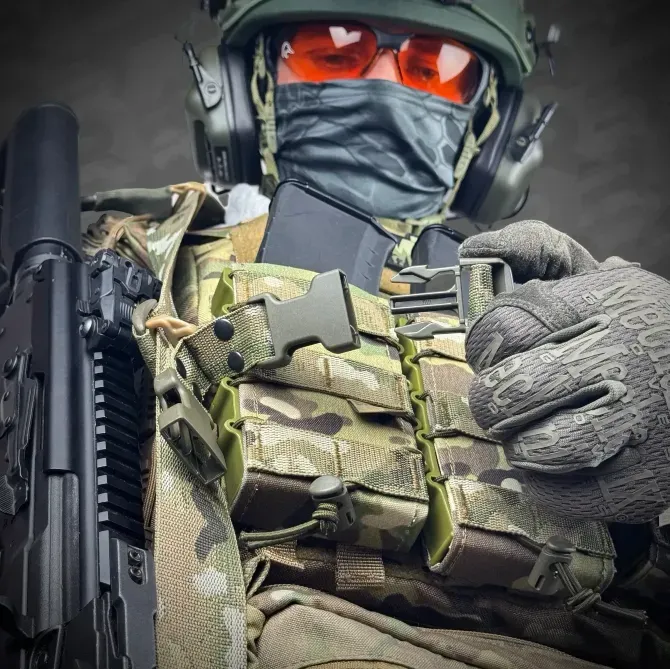 Ремінь збройовий триточковий RAGNAROK "Hel" Gen.II carbine Березань - фото 7