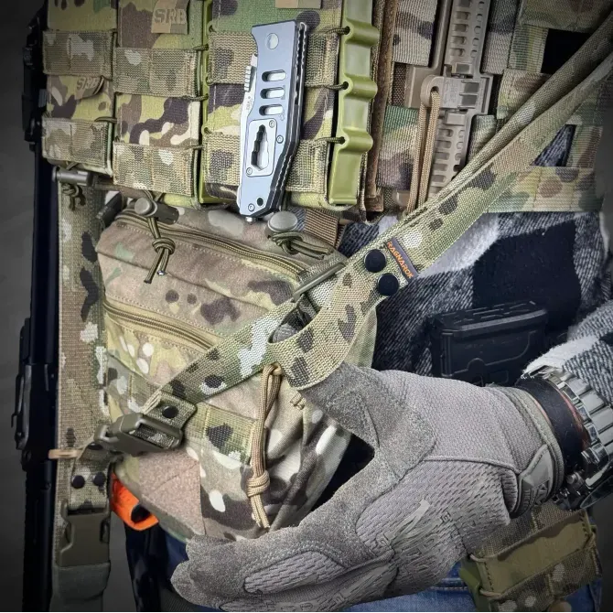 Ремінь збройовий триточковий RAGNAROK "Hel" Gen.II carbine Березань - фото 6