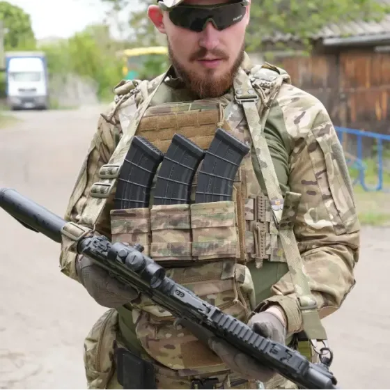 Збройовий ремінь RAGNAROK "TYR" Gen.II (1/2-точковий) з додатковим кріпленням Березань