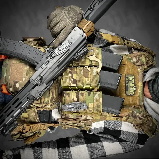 Комплект одноточкового плечового ременя з кріпленням до плитоноски RAGNAROK "THOR" Березань - фото 2