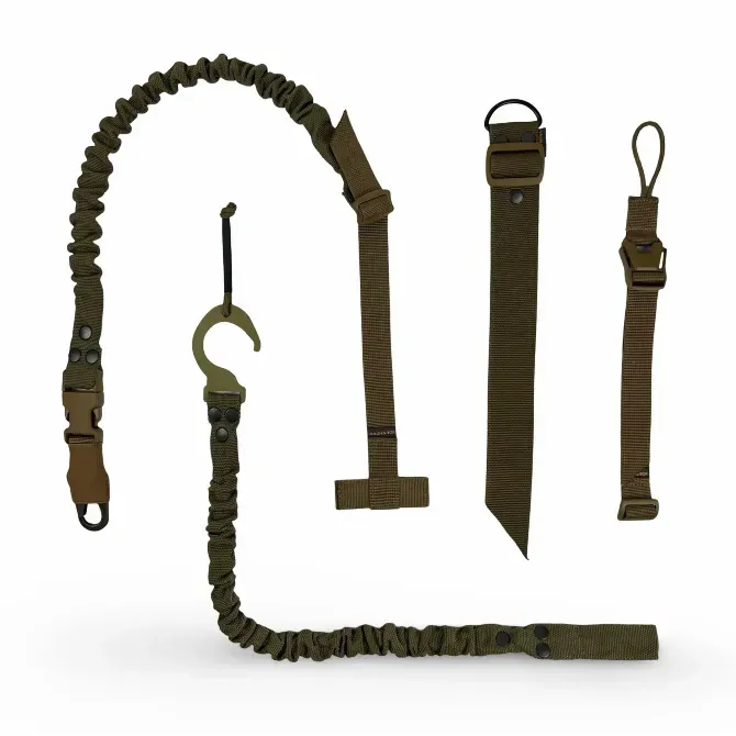 Комплект одноточкового плечового ременя з кріпленням до плитоноски RAGNAROK "THOR" Березань - фото 1