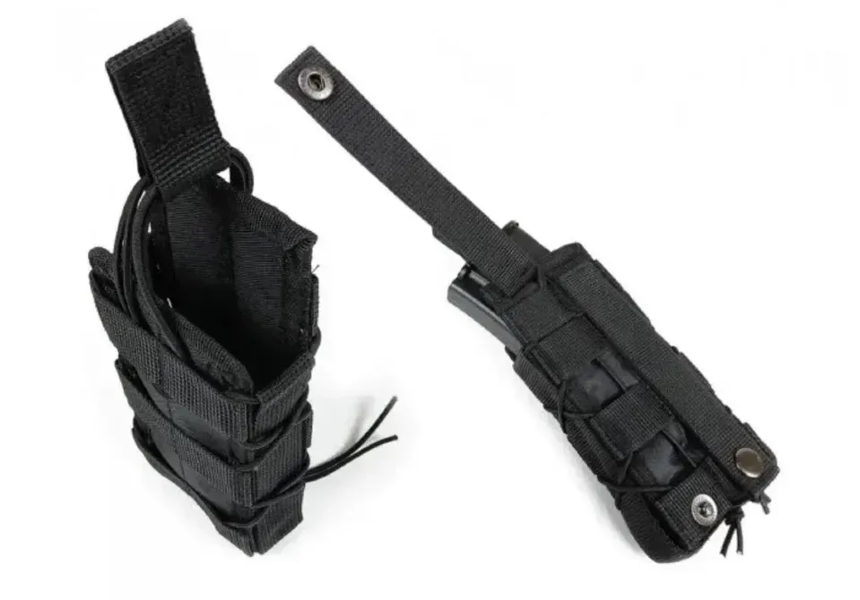 Підсумок під магазин АК/РПК одинарний відкритий (MOLLE, підсумок на розгрузку, жилет, РПС) Березань - фото 1