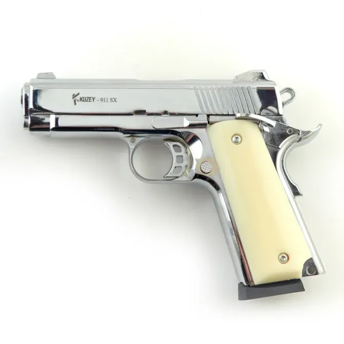 Стартовий пістолет KUZEY 911 SX Chrome Одеса - фото 4