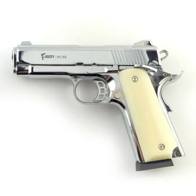 Стартовий пістолет KUZEY 911 SX Chrome Одеса - фото 2