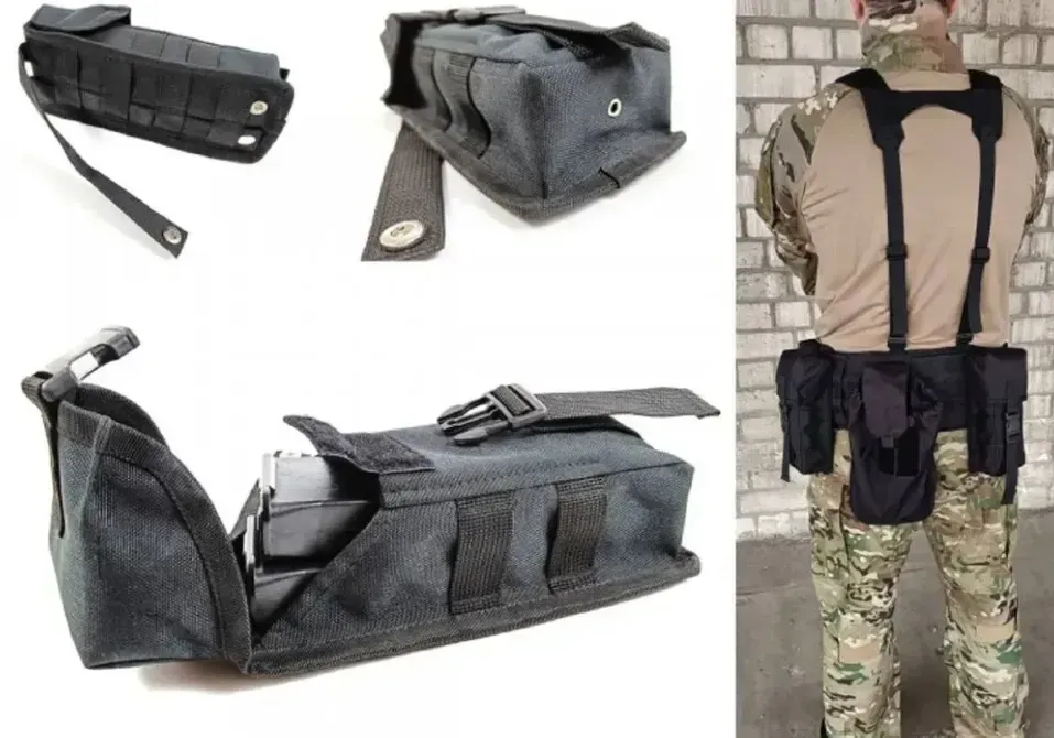 Підсумок під два магазини АК одинарний закритий Березань - фото 1