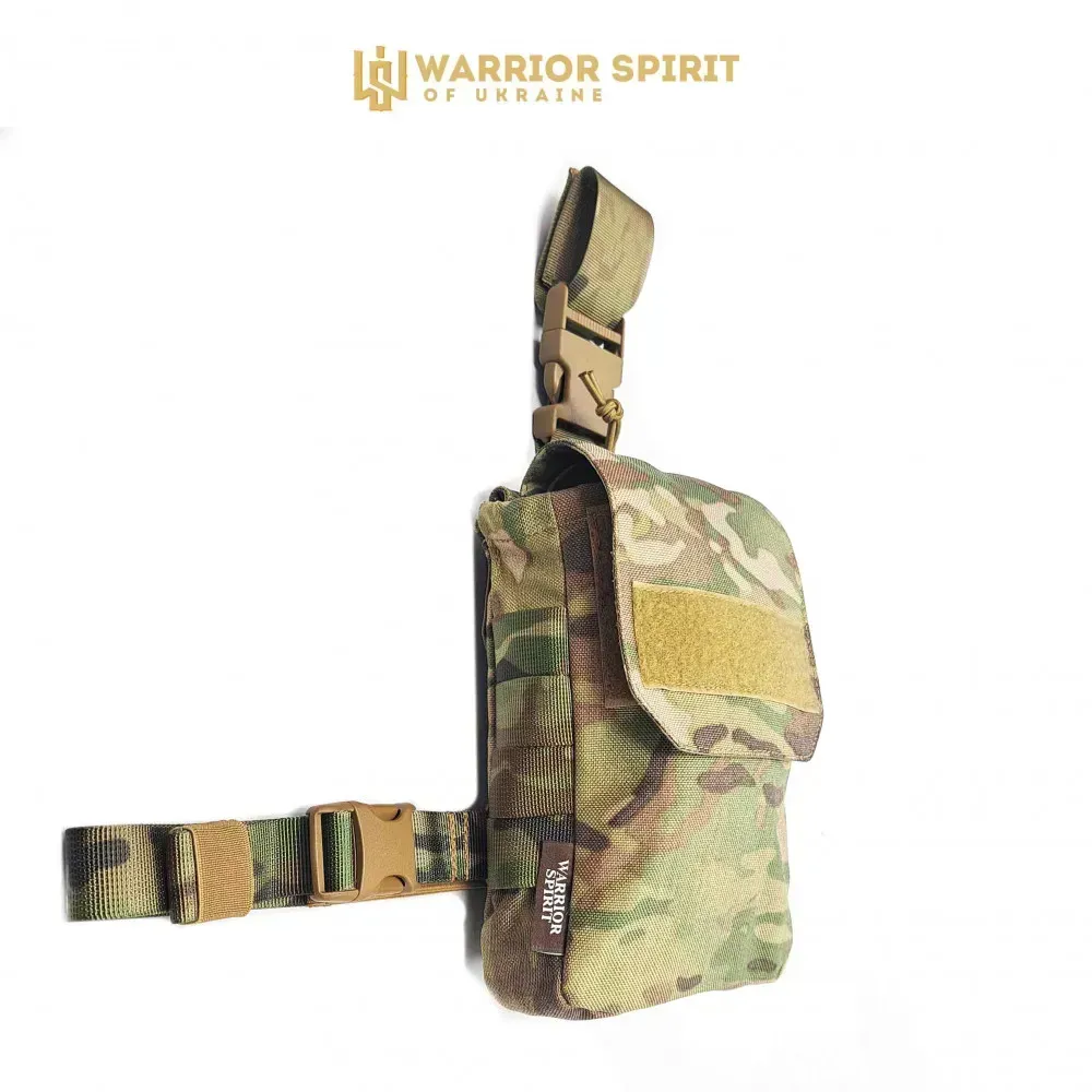Підсумок тактичний під аптечку з вкладишем Warrior Spirit WS-Apt 2.0 Мультикам Березань - фото 1