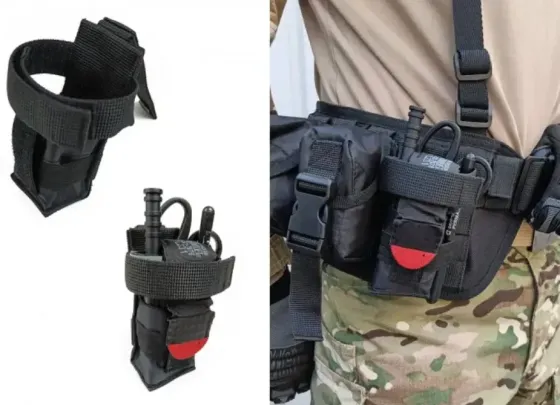 Підсумок під турнікет (MOLLE, CAT, підсумок на розгрузку, жилет, РПС) 15х5 см Березань