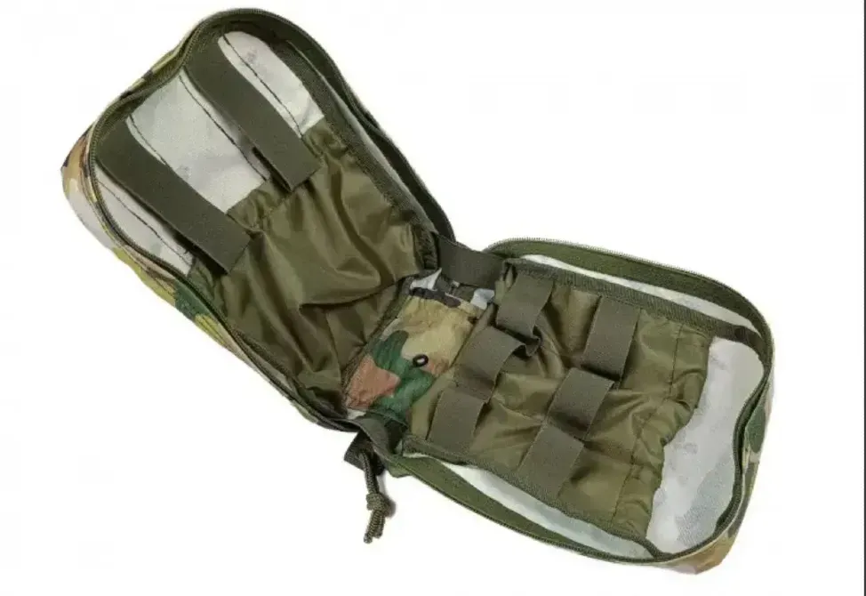Підсумок аптечка тактична MOLLE для РПС, разгрузки або жилету Березань - фото 5