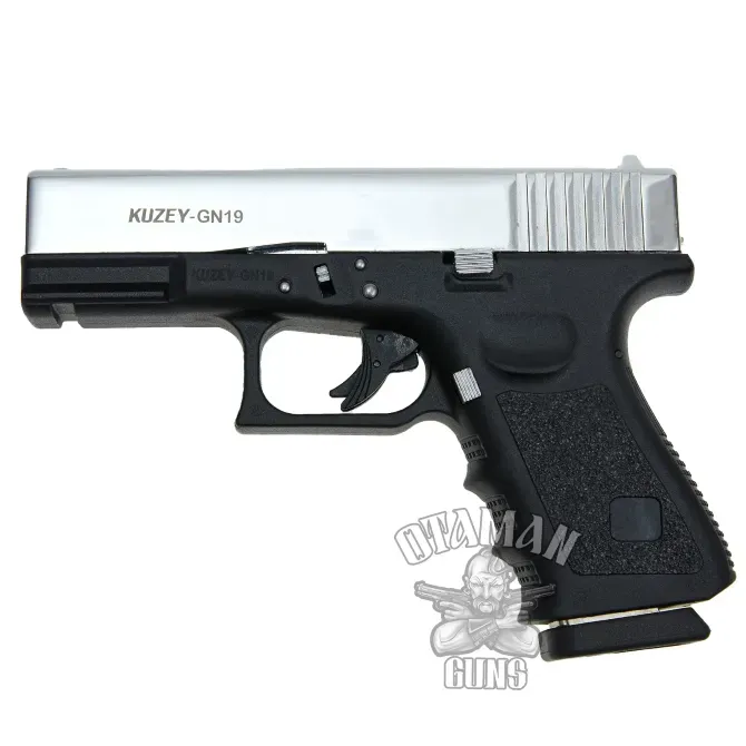 Стартовий пістолет KUZEY GN-19 Chrome Одеса - фото 2