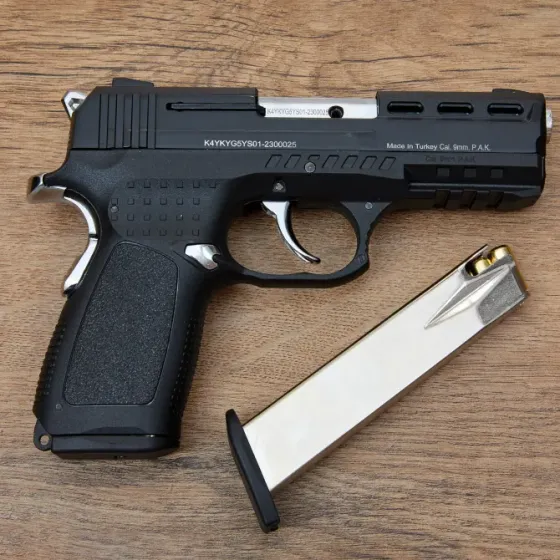 Стартовий пістолет KUZEY S320 Black Одесса