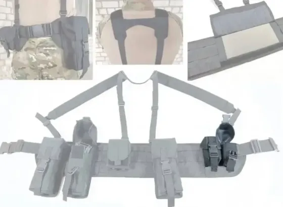 Підсумок гранатний подвійний (MOLLE, підсумок для гранат на розгрузку, жилет, РПС) Березань