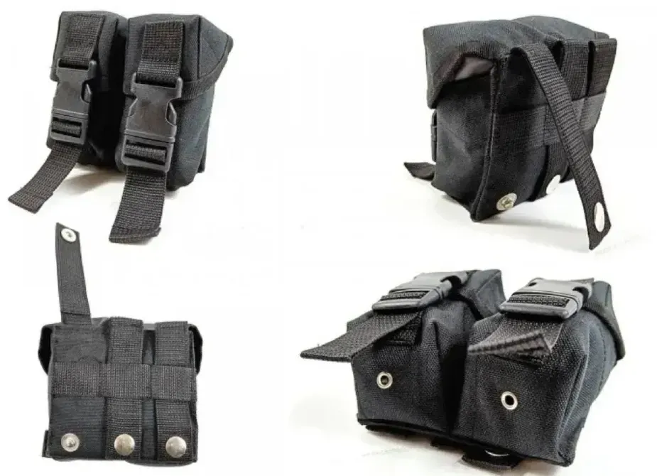 Підсумок гранатний подвійний (MOLLE, підсумок для гранат на розгрузку, жилет, РПС) Березань - фото 2
