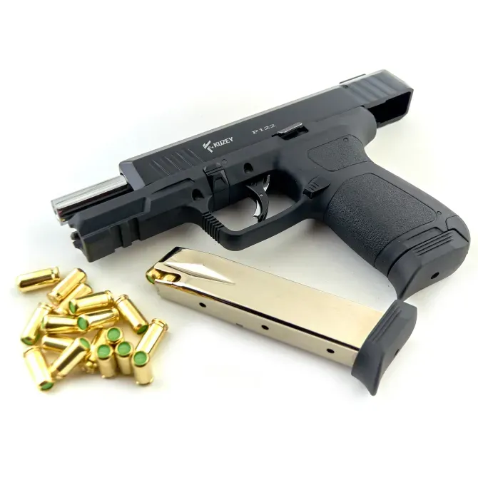 Стартовий пістолет KUZEY P122 Black Одеса - фото 7