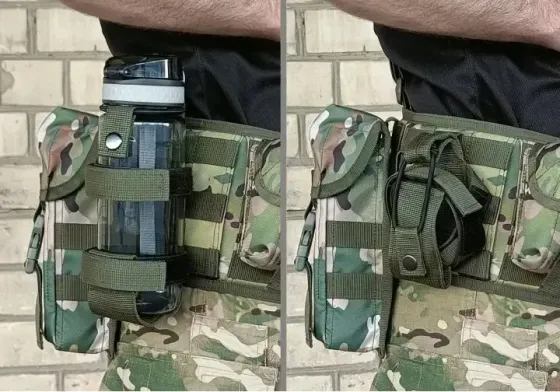 Підсумок під пляшку (MOLLE, підсумок на розгрузку, жилет, РПС) Березань