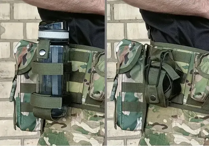 Підсумок під пляшку (MOLLE, підсумок на розгрузку, жилет, РПС) Березань - фото 3