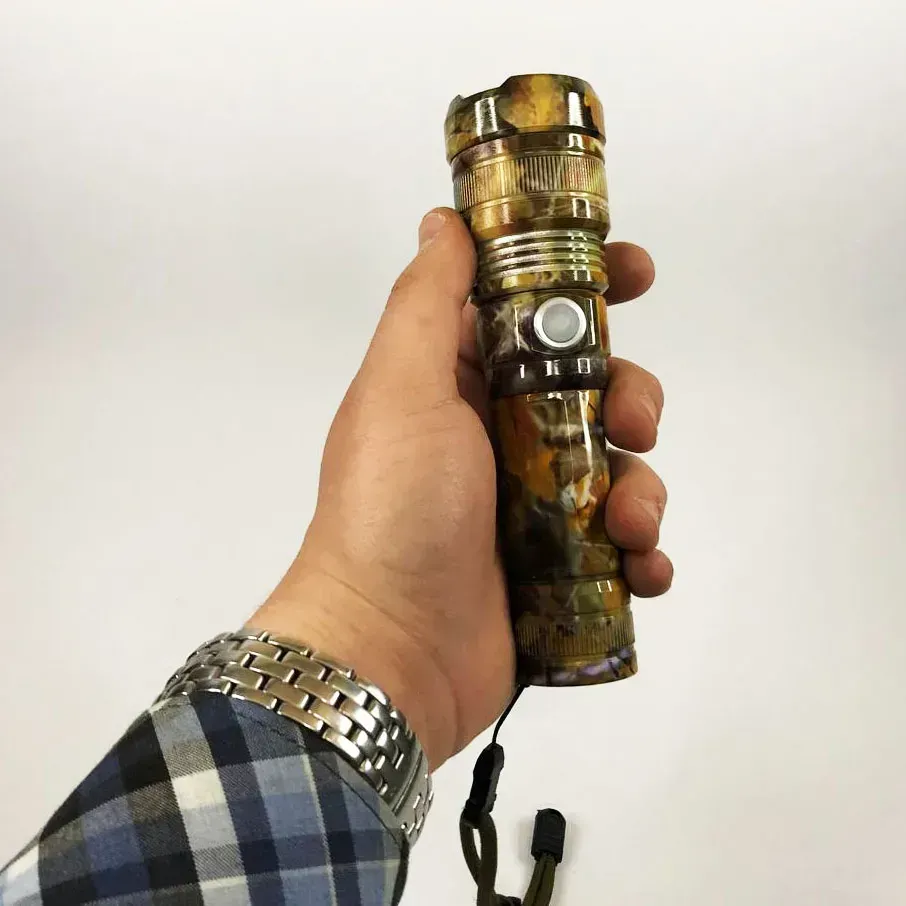 Ліхтарик ручний тактичний Bailong BL-P512M-P90 Березань - фото 3