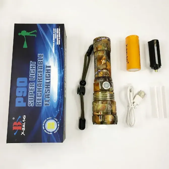 Ліхтарик ручний тактичний Bailong BL-P512M-P90 Березань - фото 4