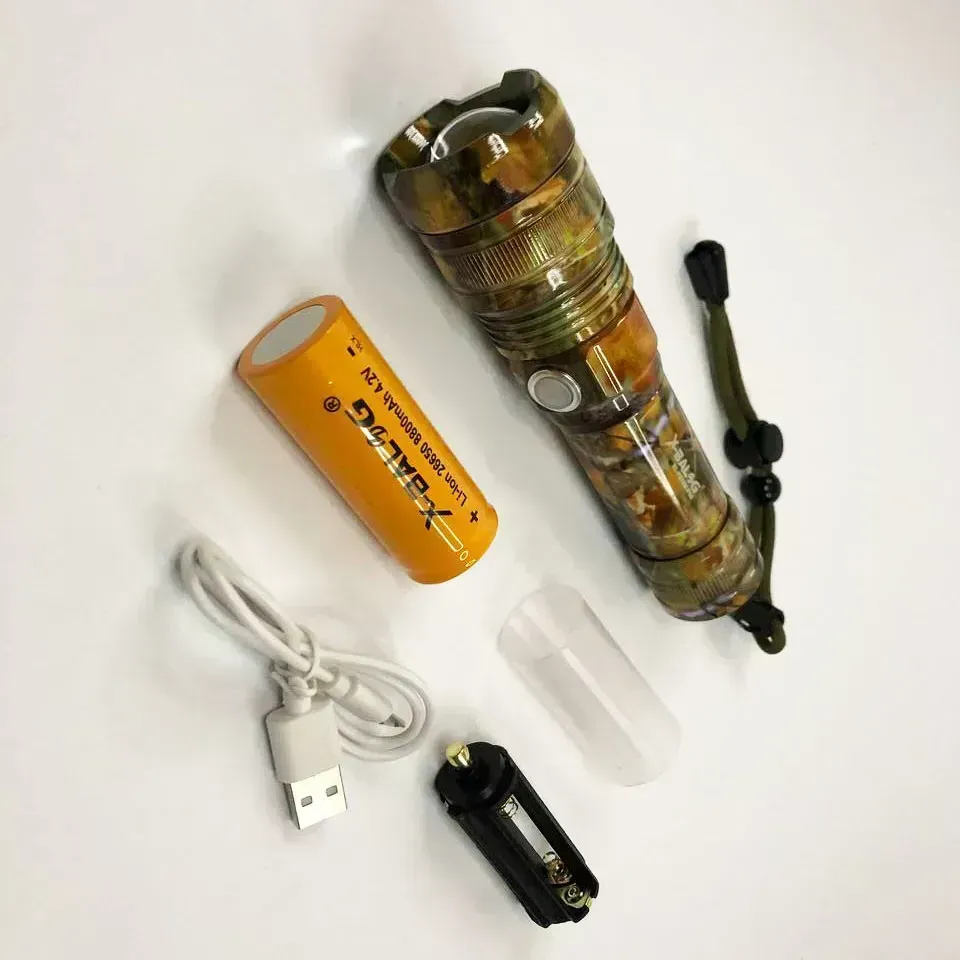 Ліхтарик ручний тактичний Bailong BL-P512M-P90 Березань - фото 5