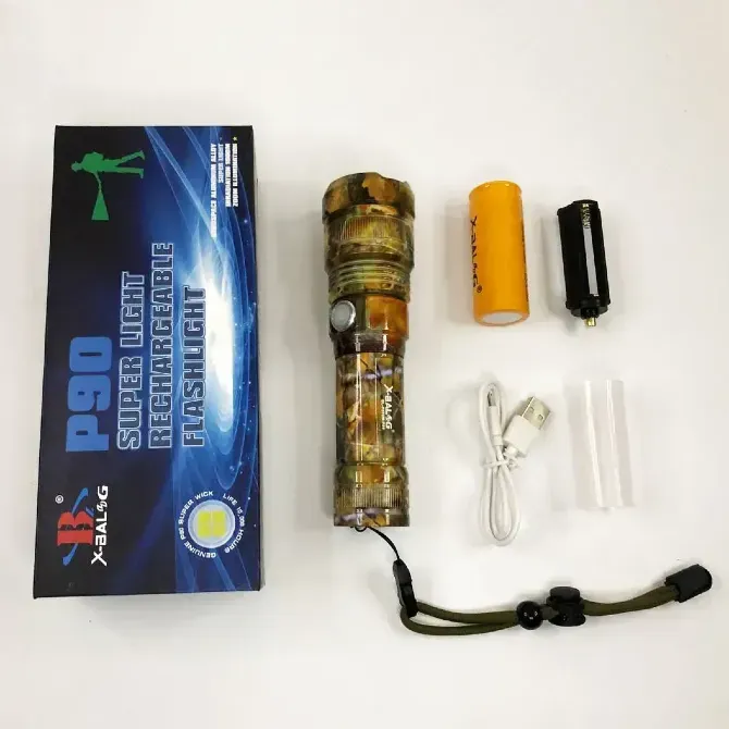 Ліхтарик ручний тактичний Bailong BL-P512M-P90 Березань - фото 7