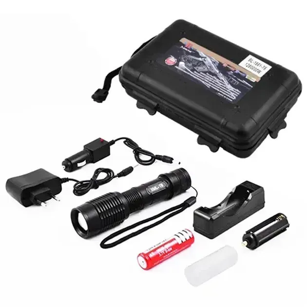 Акумуляторний тактичний ліхтар Police BL-1861-T6 Березань - фото 1