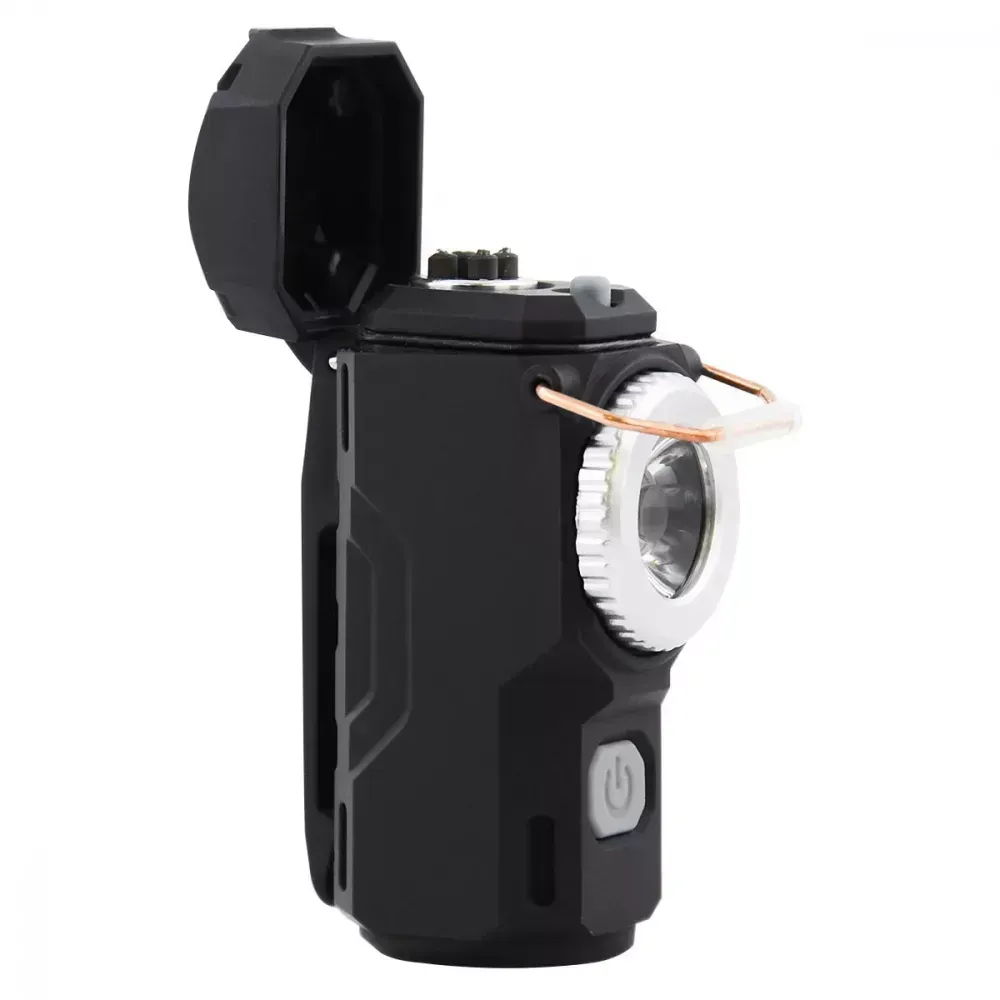 Акумуляторний LED ліхтарик D49 з запальничкою Березань - фото 2