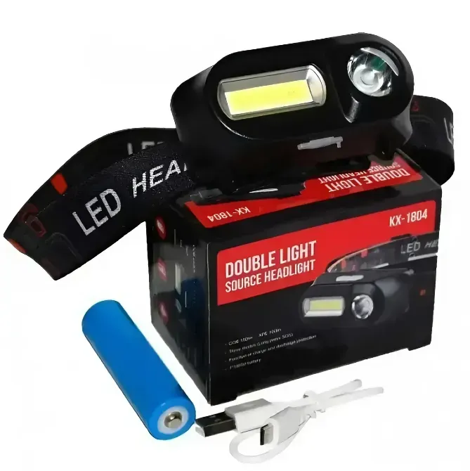 Тактичний налобний ліхтар 1804 (біле світло) Березань - фото 4