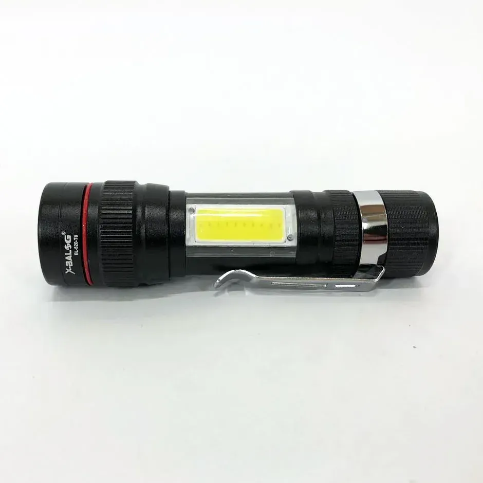 Ліхтар тактичний Bailong BL-520 T6, Чорний Березань - фото 2