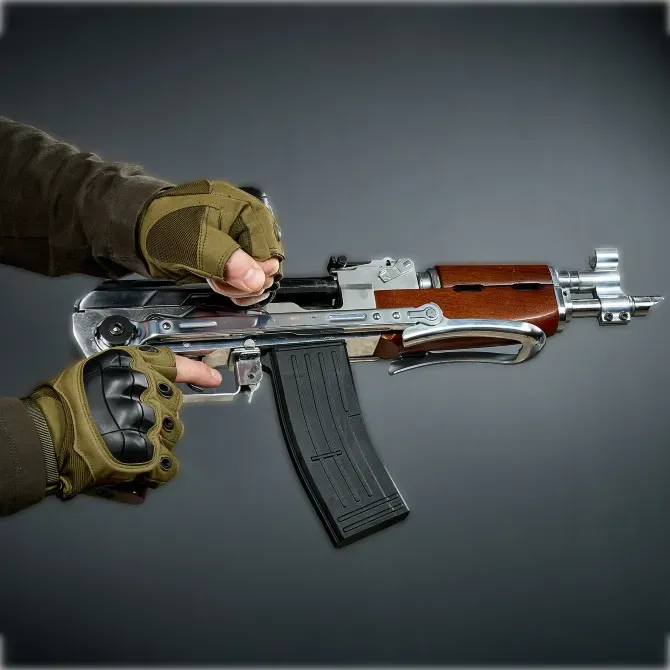 ММГ автомат Калашникова Хромований Одеса - фото 3