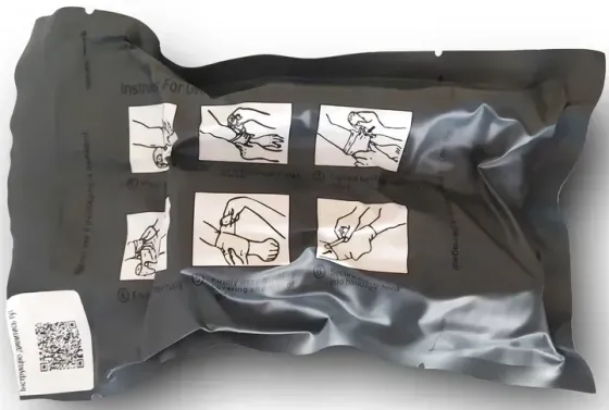 Ізраїльський бандаж 4 дюйма Emergency Bandage (10см) Березань
