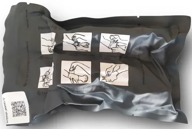 Ізраїльський бандаж 4 дюйма Emergency Bandage (10см) Березань - фото 2