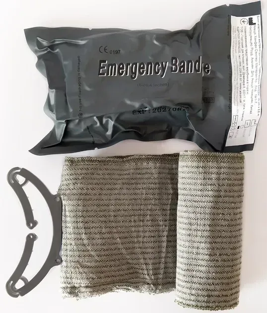 Ізраїльський бандаж 4 дюйма Emergency Bandage (10см) Березань - фото 1