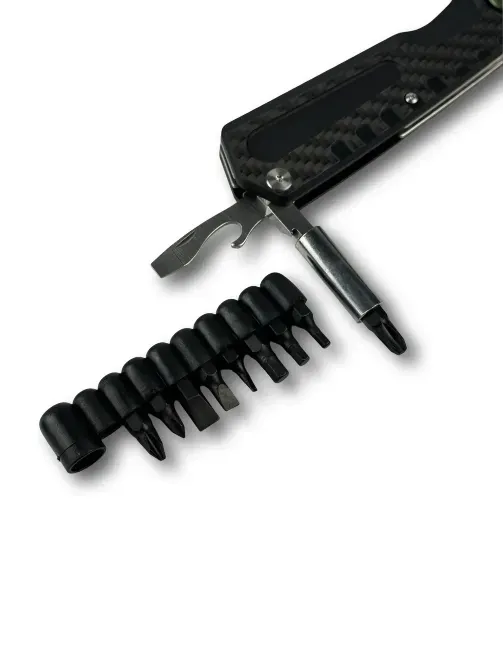 Багатофункціональний ніж NexTool 3 в 1 Чорний Березань - фото 3