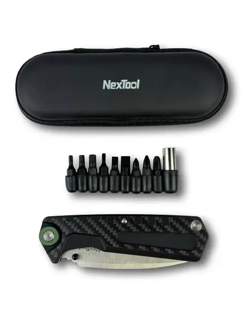 Багатофункціональний ніж NexTool 3 в 1 Чорний Березань - фото 1