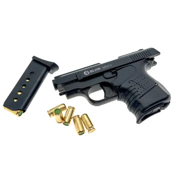 Стартовий пістолет BLOW MINI-09 Black Одеса