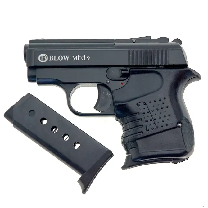 Стартовий пістолет BLOW MINI-09 Black Одеса - фото 1