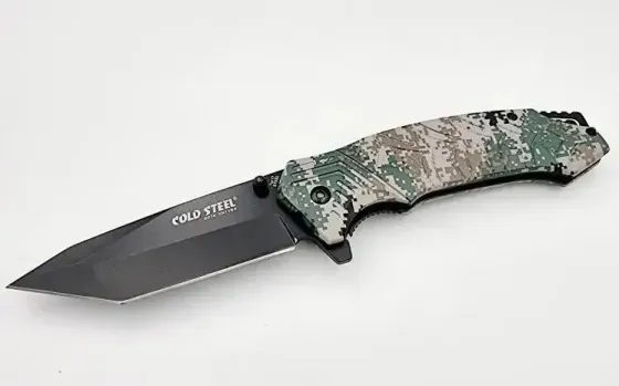 Ніж Cold Steel A326 Піксель (Фліпер, Liner Lock) Березань