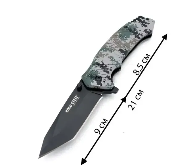 Ніж Cold Steel A326 Піксель (Фліпер, Liner Lock) Березань