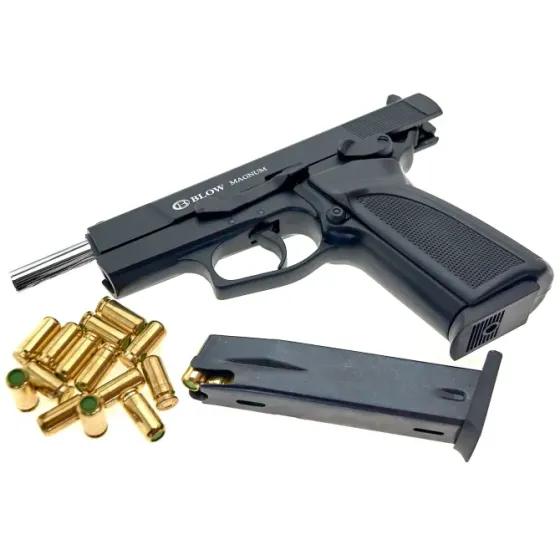 Стартовий пістолет BLOW MAGNUM Black Одеса