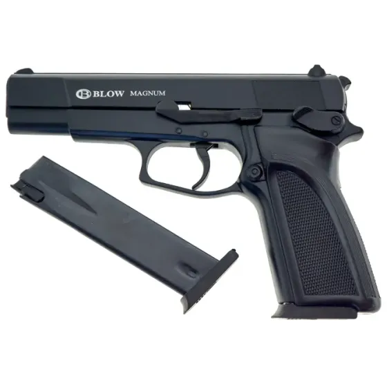Стартовий пістолет BLOW MAGNUM Black Одеса