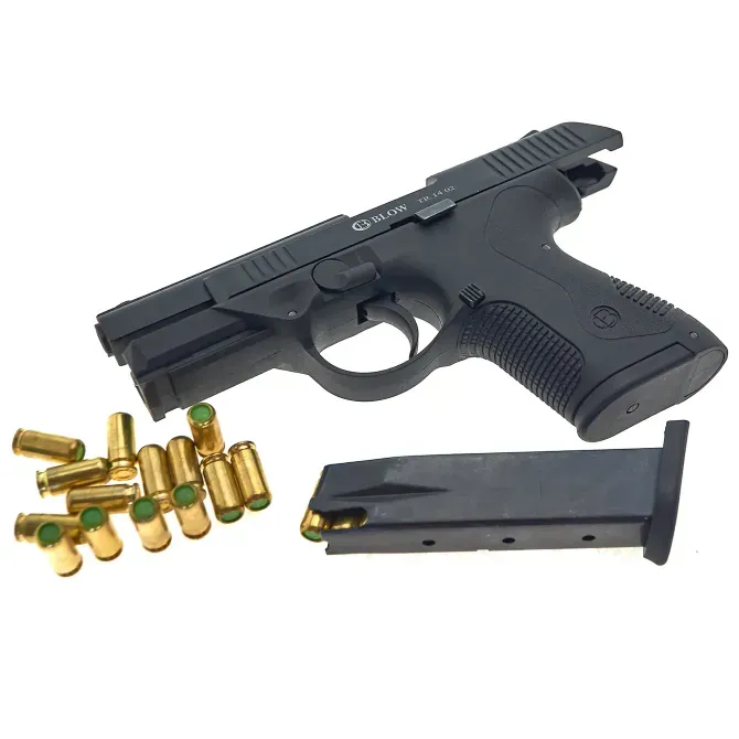 Сигнальний пістолет BLOW TR-1402 Black Одеса - фото 1