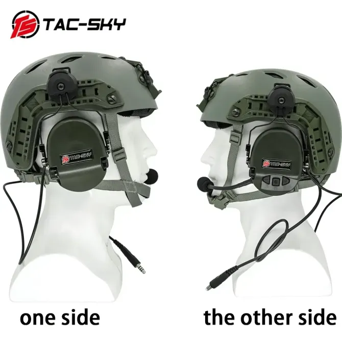 Активні навушники Tac-Sky Sordin Headset - Foliage Green Березань - фото 3