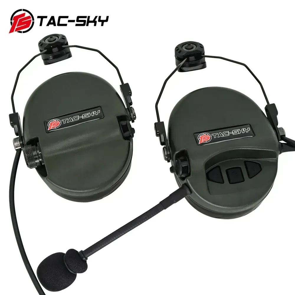 Активні навушники Tac-Sky Sordin Headset - Foliage Green Березань - фото 1